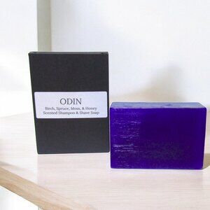 NEW! Men's Shampoo & Shave Bar. Winter Forest & Honey scent.